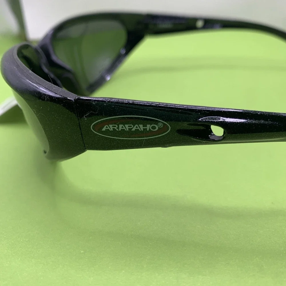 New Arapaho Polarized Sunglasses Fishing Outdoors Black Frame Spring Hinge